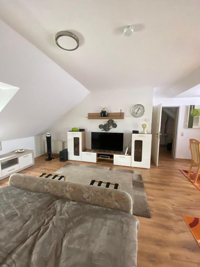Dachgeschoss Apartment Mit Ausblick Halle (Saale) Exterior foto